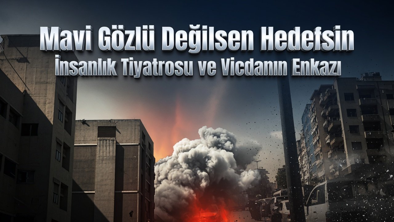 MAVI GOZLU DEGILSEN HEDEFSIN INSANLIK TIYATROSU VE VICDANIN ENKAZI