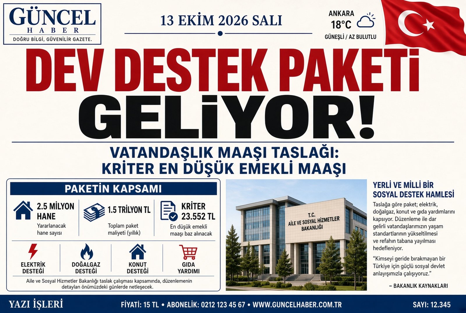 VATANDASLIK MAASI GETAD CIKTI EN DUSUK EMEKLI MAASI ALANLAR PARAYI KAPACAK 2 5 MILYON HANEYE DEV DESTEK
