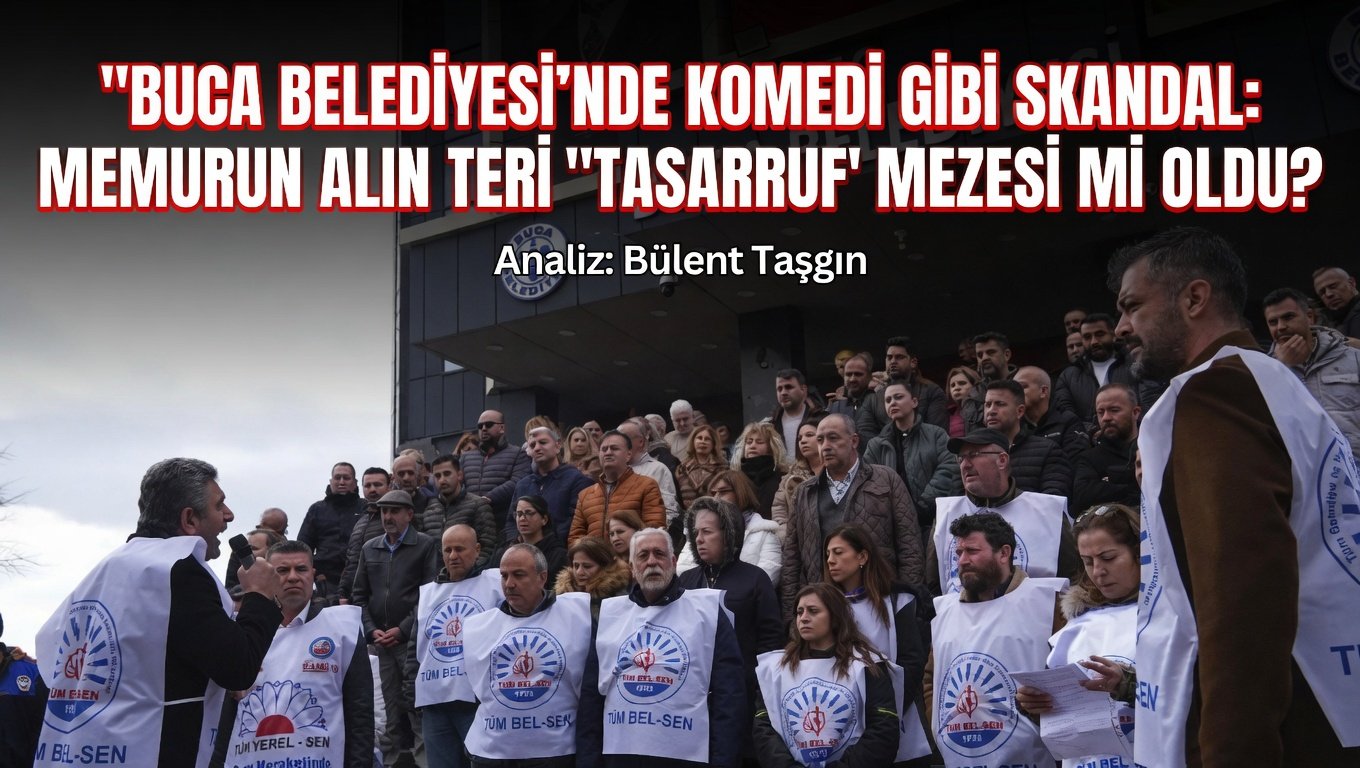 BUCA BELEDIYESINDE SKANDAL 7 AYDIR MAAS YOK MEMUR AYAKTA