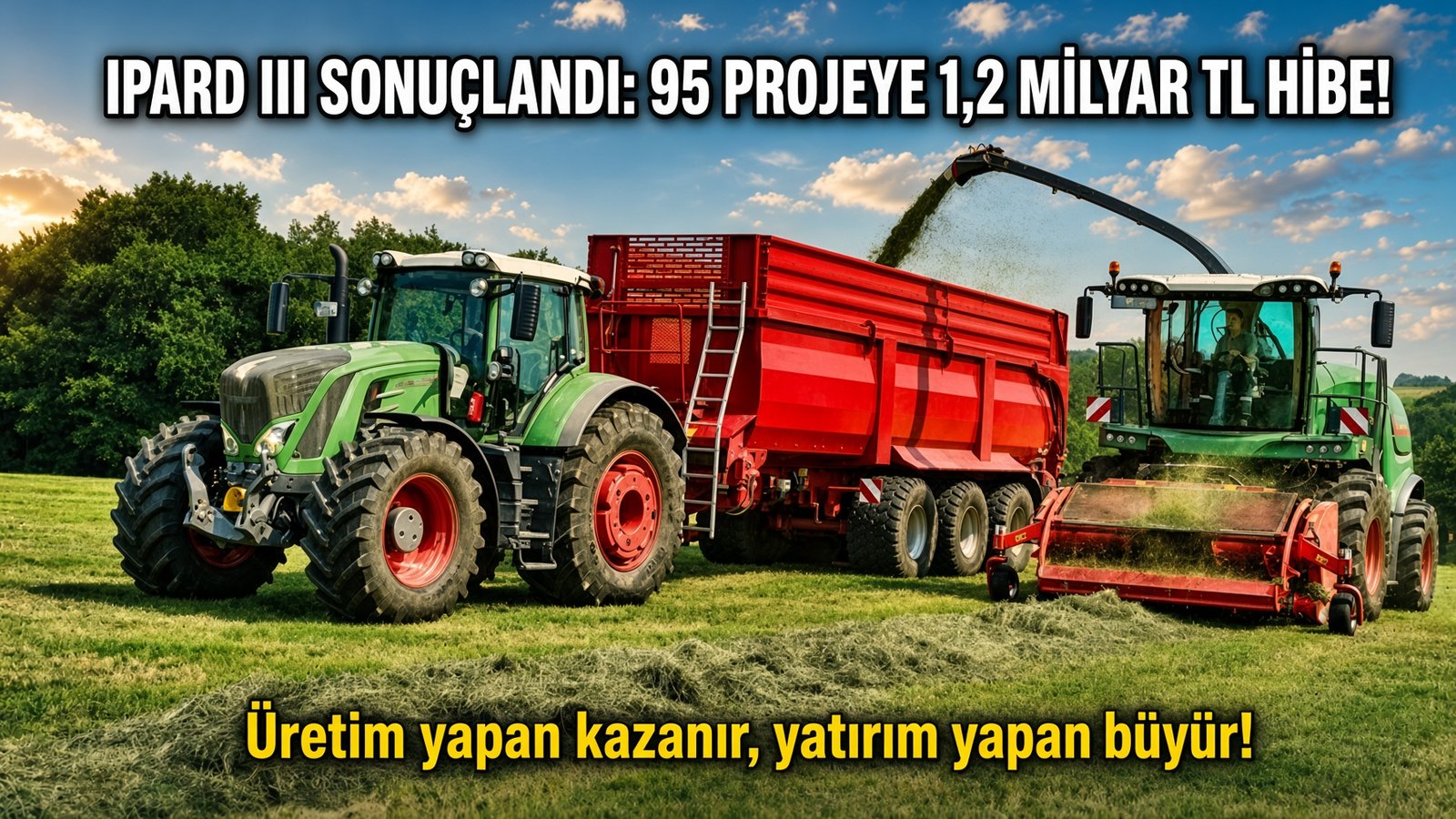IPARD III 11 CAGRI SONUCLANDI 95 PROJEYE 1 2 MILYAR TL HIBE 1 9 MILYAR TL YATIRIM